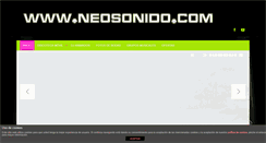 Desktop Screenshot of neosonido.com